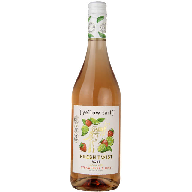 Yellow Tail Fresh Twist Strawbery &amp; Lime Rose / 750 ml