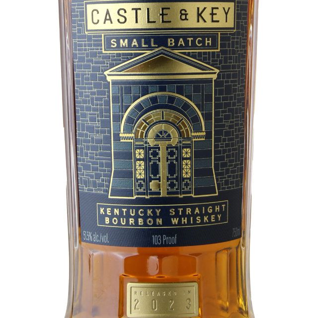 Castle and Key Small Batch Kentucky Straight Bourbon Whiskey / 750mL