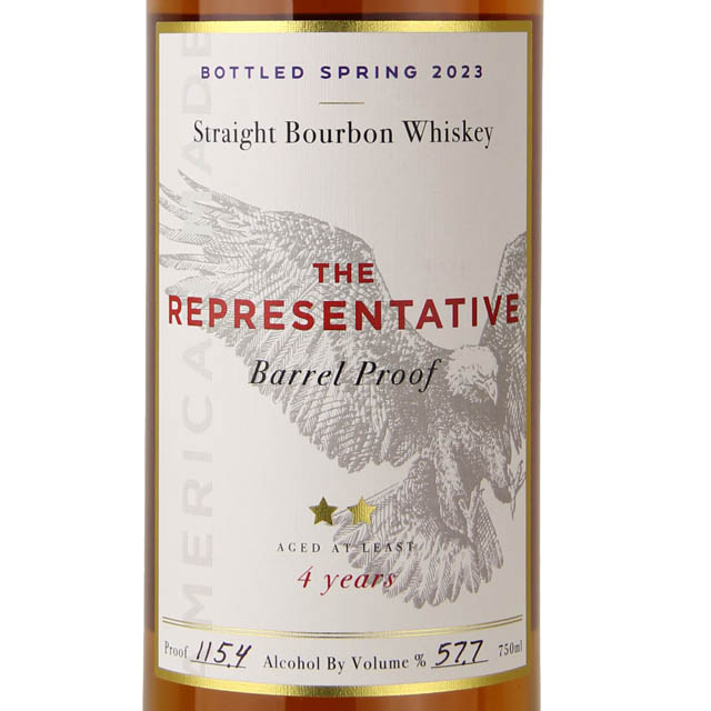 The Representative Barrel Proof Straight Bourbon Whiskey / 750mL