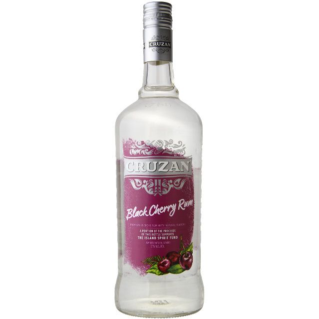 Cruzan Black Cherry Flavored Rum / Ltr