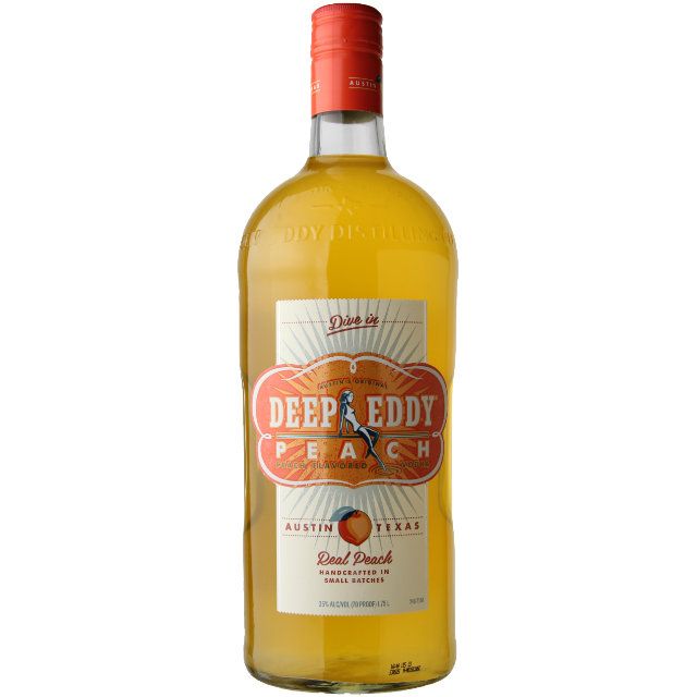 Deep Eddy Peach Flavored Vodka / 1.75 Ltr