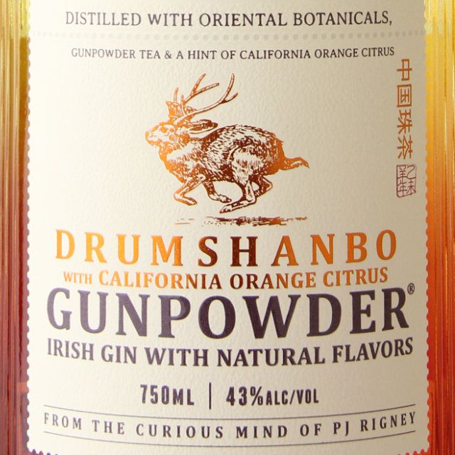 Drumshanbo Gunpowder Orange Citrus Irish Gin / 750mL