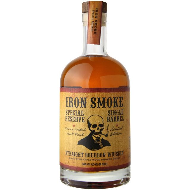 Iron Smoke Special Reserve Single Barrel Bourbon Whiskey / 750 ml