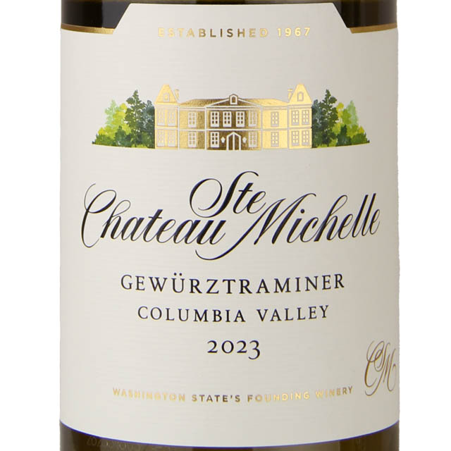 Chateau Ste Michelle Gewurztraminer / 750 ml