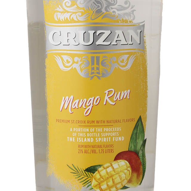 Cruzan Mango Flavored Rum / 1.75 Ltr