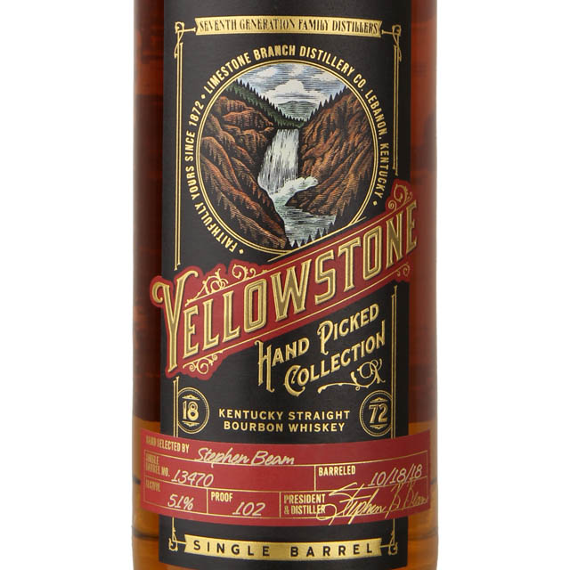Yellowstone Hand Picked Collection Kentucky Straight Bourbon Whiskey / 750mL