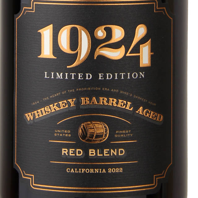 1924 Limited Edition Whiskey Barrel Aged Red / 750 ml
