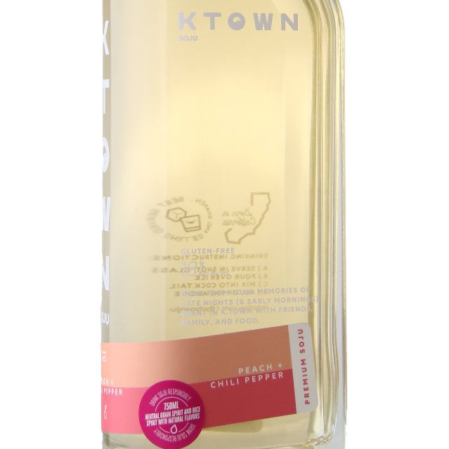K Town Peach & Chili Pepper Soju / 750mL