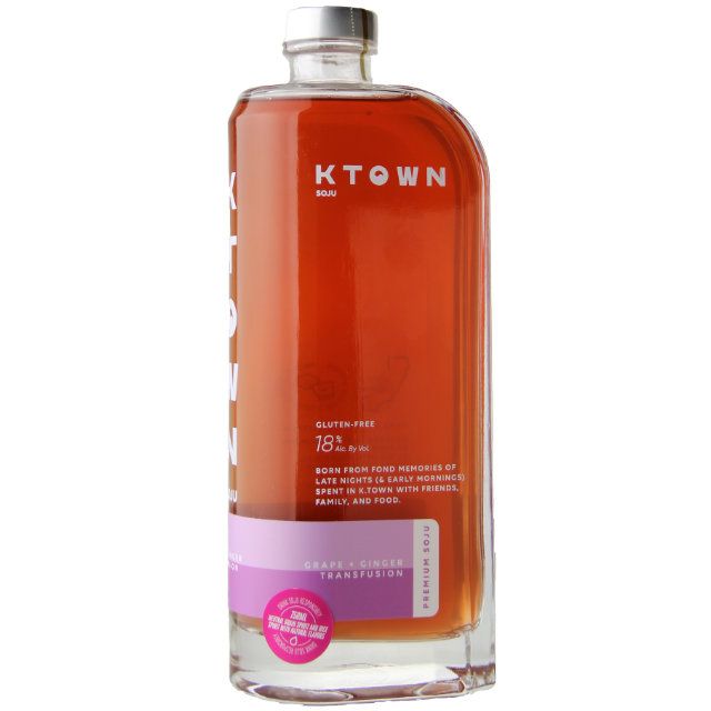 K Town Grape &amp; Ginger Transfusion Soju / 750mL