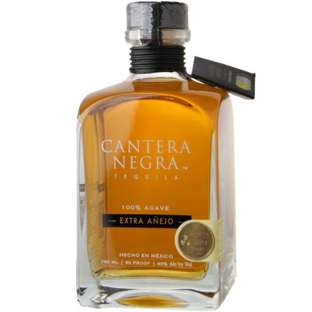 Cantera Negra Extra Anejo Tequila / 750mL