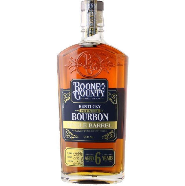Boone County Distilling Company Single Barrel Pot Still Kentucky Straight Bourbon Whiskey / 750mL