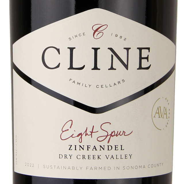 Cline Eight Spur Dry Creek Zinfandel / 750 ml