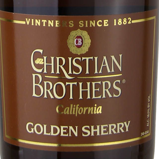 Christian Brothers Golden Sherry / 750 ml