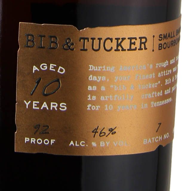 Bib and Tucker Small Batch 10 Year Bourbon Whiskey / 750ml