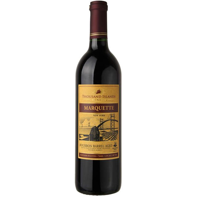 Thousand Islands Winery Bourbon Barrel Marquette / 750 ml