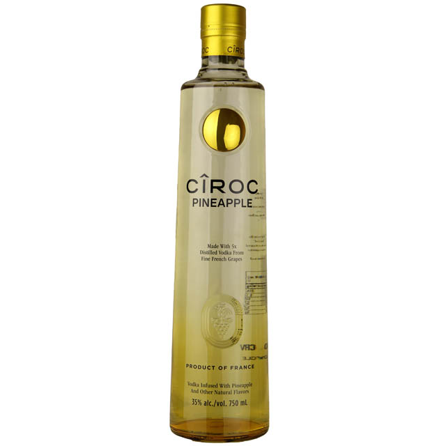 Ciroc Pineapple Flavored Vodka / 750mL