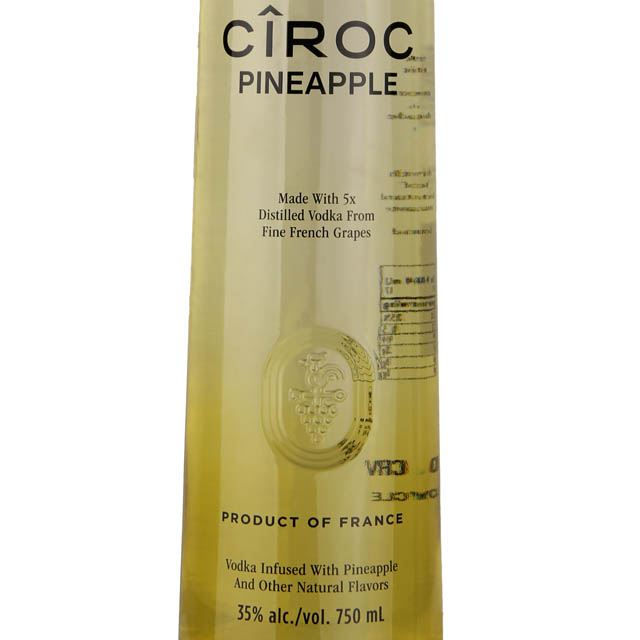 Ciroc Pineapple Flavored Vodka / 750mL