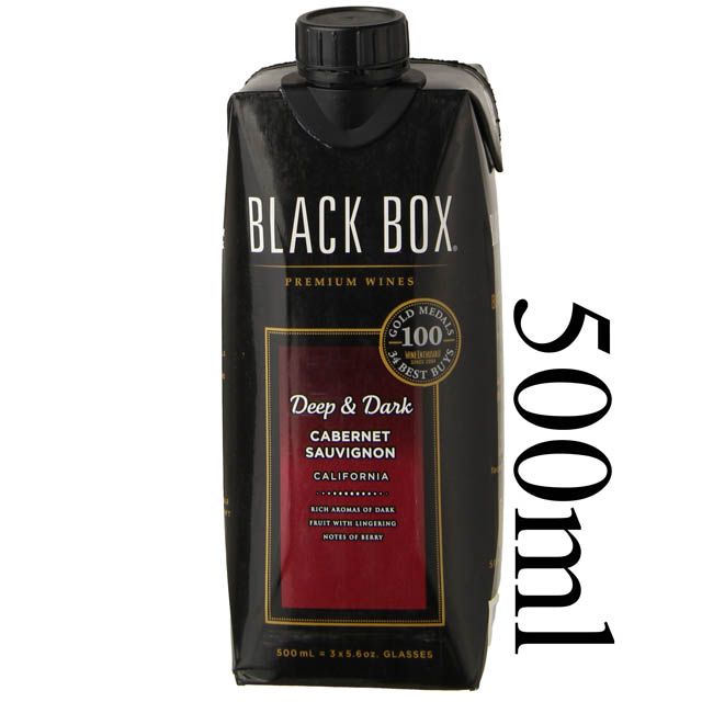 Black Box Deep &amp; Dark Cabernet Sauvignon / 500mL
