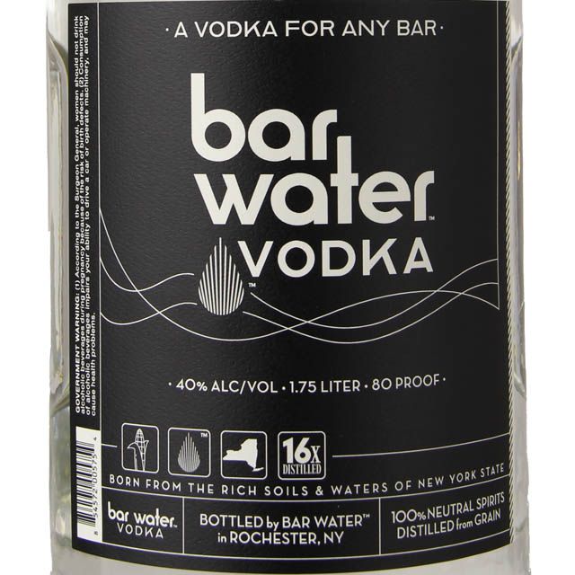Bar Water Vodka / 1.75 Ltr