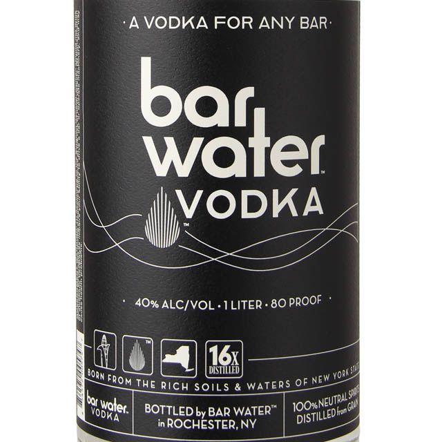 Bar Water Vodka / Ltr