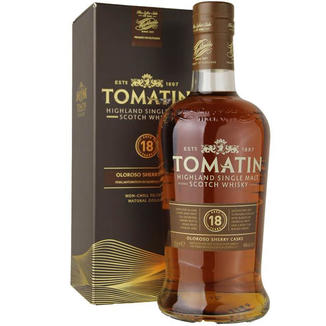 Tomatin 18 Yr Highland Single Malt Scotch Whisky / 750 ml