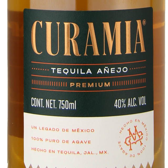 Curamia Anejo Tequila / 750mL