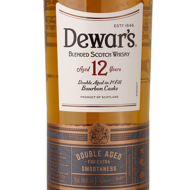 Dewar's 12 Yr Blended Scotch Whiskey / 750 ml