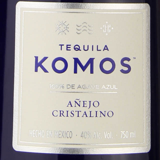 Komos Anejo Cristalino Tequila / 750mL