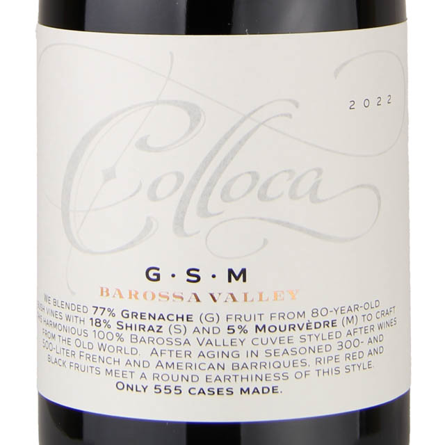 Colloca Barosa Valley GSM / 750mL
