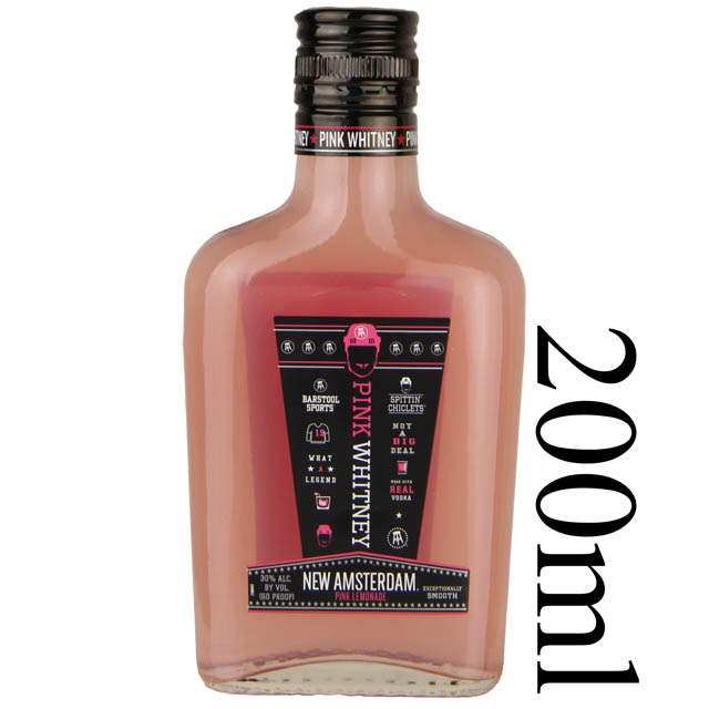 New Amsterdam Pink Whitney Flavored Vodka / 200mL