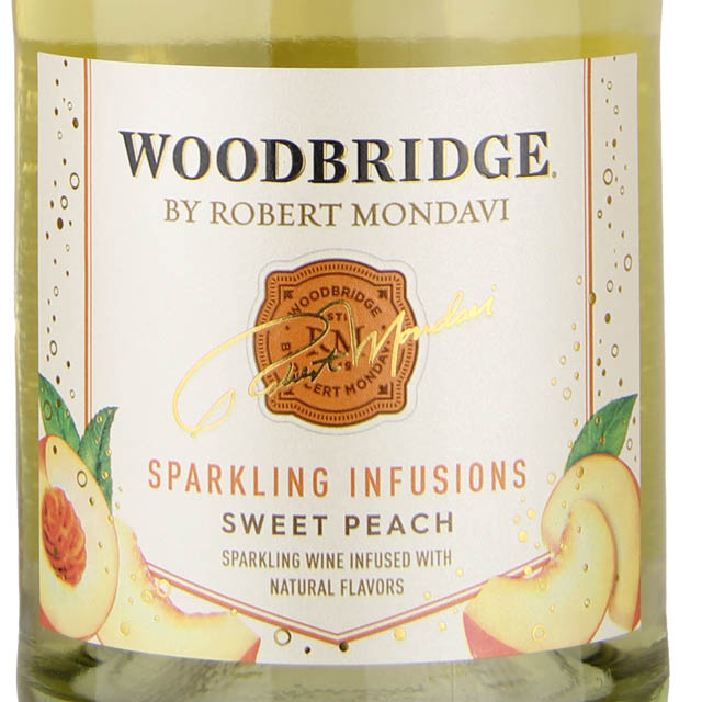 Woodbridge by Robert Mondavi Sparkling Infusions Peach / 750 ml