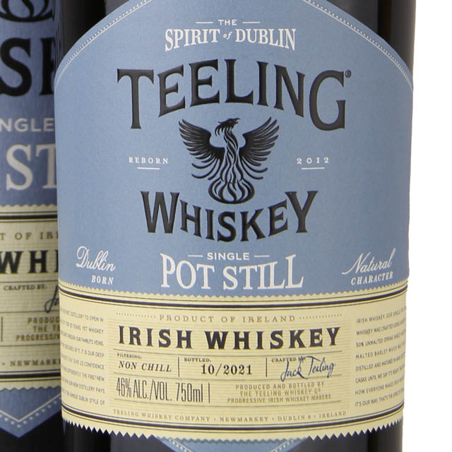 Teeling Single Pot Still Irish Whiskey / 750mL