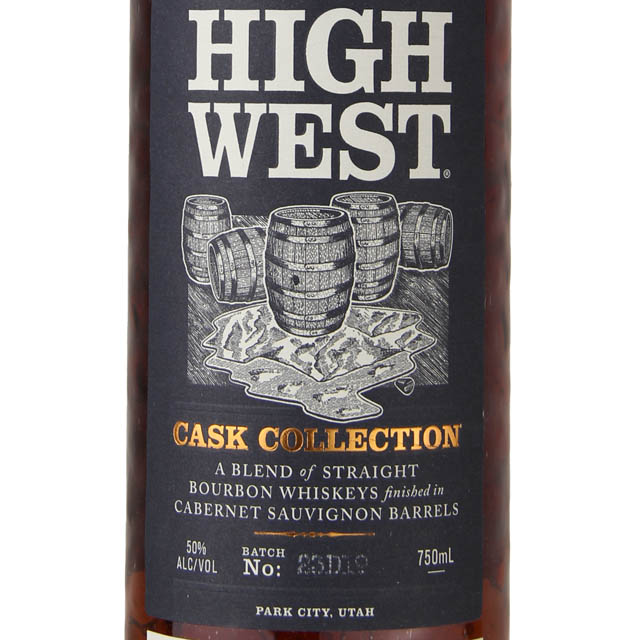 High West Cask Collection Cabernet Sauvignon Whiskey / 750 ml