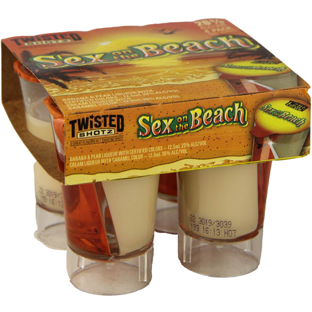 Twisted Shotz Sex On The Beach / 4-25mL