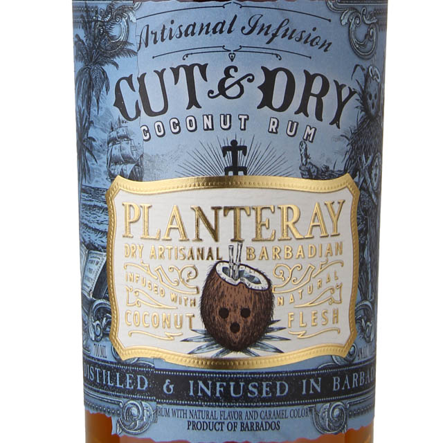 Planteray Cut &amp; Dry Coconut Rum / 700mL