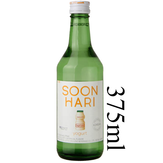 SoonHari Yogurt Soju (Half Bottle)  / 375mL