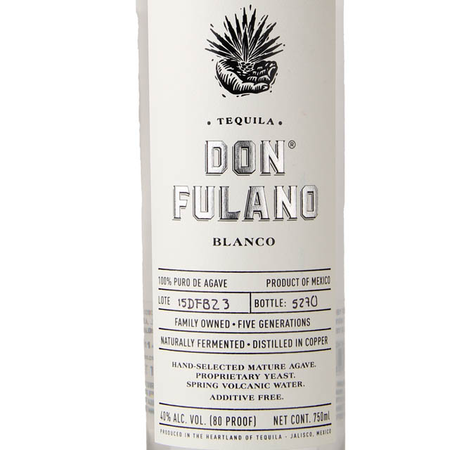 Don Fulano Blanco Tequila / 750mL