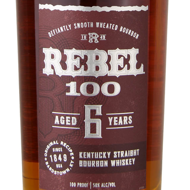 Rebel 100 Proof 6 Year Bourbon / 750mL