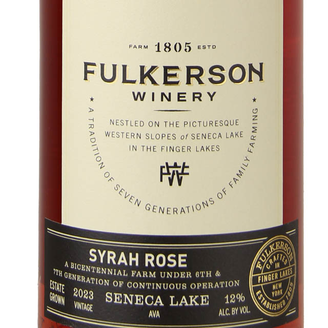 Fulkerson Syrah Rose / 750 ml