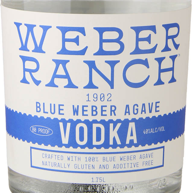 Weber Ranch 1902 Vodka / 1.75 Ltr