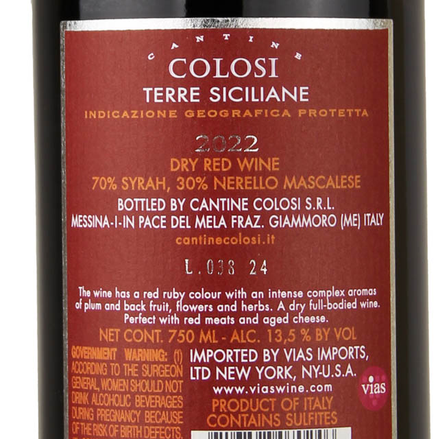 Colosi Rosso / 750 ml