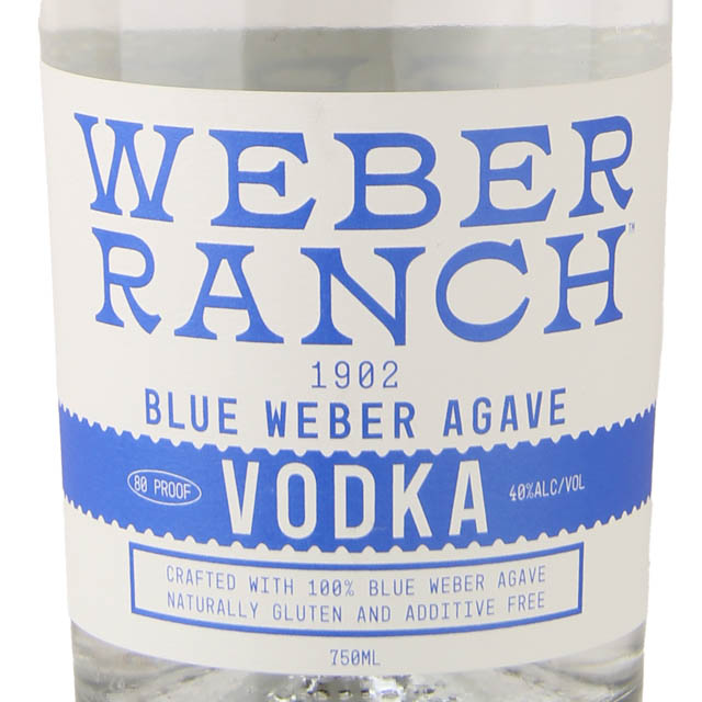 Weber Ranch 1902 Vodka / 750