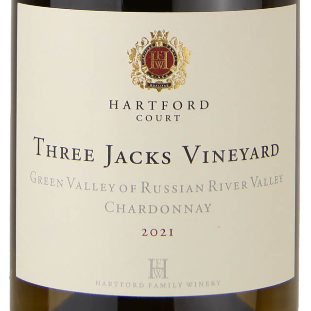 Hartford Court Three Jacks Vineyard Chardonnay / 750 ml