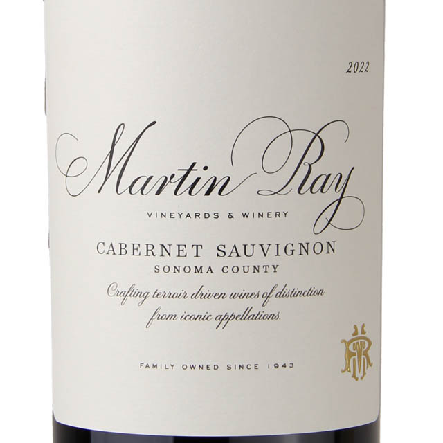 Martin Ray Sonoma County Cabernet Sauvignon / 750 ml