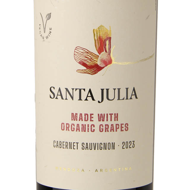 Santa Julia Organica Cabernet Sauvignon / 750 ml