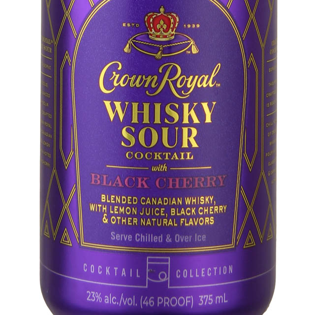 Crown Royal Whisky Sour Cocktail - (Half Bottle) / 375ml