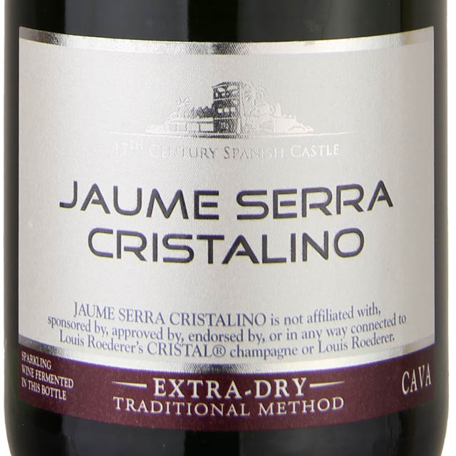 Jaume Serra Cristalino Extra Dry Cava / 750 ml