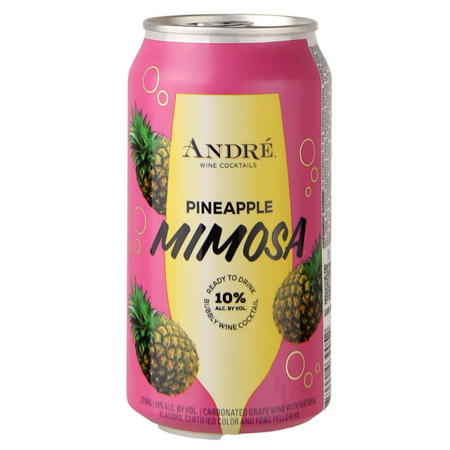 Andre Pineapple Mimosa Wine Cocktail Can / 375 ml