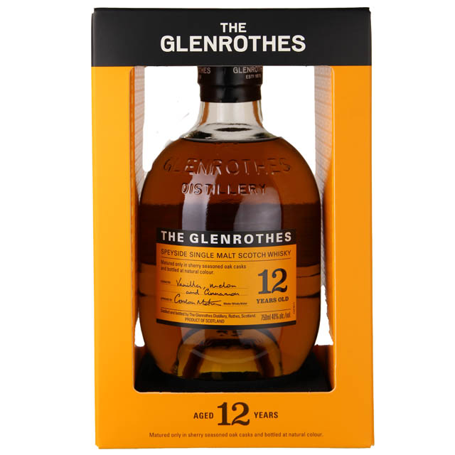 The Glenrothes 12Yr Speyside Single Malt Scotch Whisky  / 750 ml