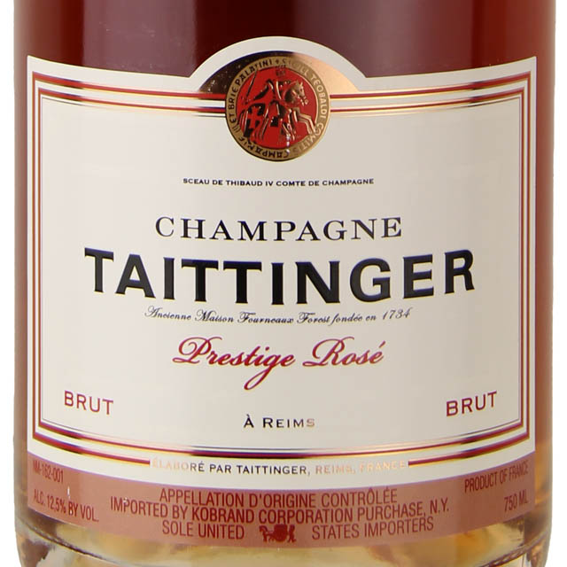 Taittinger Prestige Rose Champagne / 750 ml